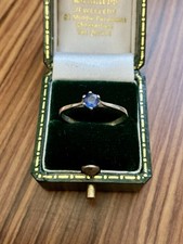 SOLITAIRE VÉRITABLE SAPHIR  