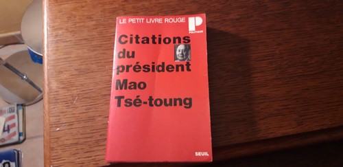Petit livre rouge citations - livre,
