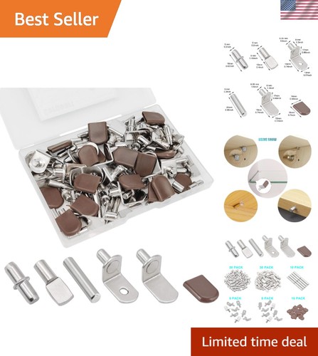 Versatile 102pcs shelf pins - versatile,