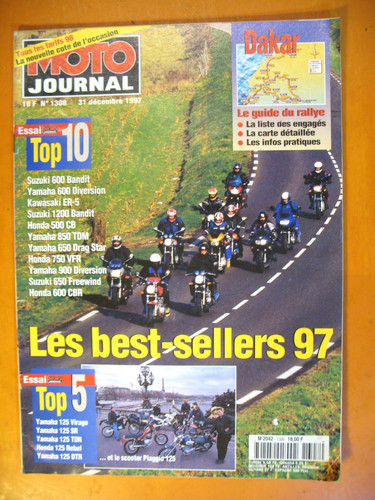 Moto journal 1308 du - moto, n°