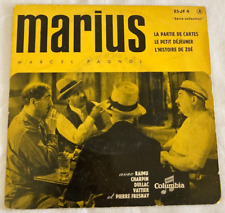 DISQUE 45T B.O FILM MARIUS - LA PARTIE DE CARTES / MARCEL PAGNOL