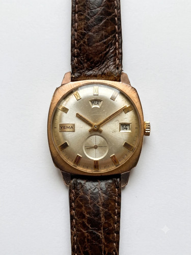 Montre yema sous marine double - montre,
