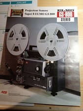 Brochure Projecteur ELMO Gs-800 Stereo