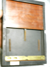 CHASSIS A VOLET GAUMONT INTERIEUR CHAMBRE PHOTO BOIS PLAQUE VERRE PHOTOGRAPHIE