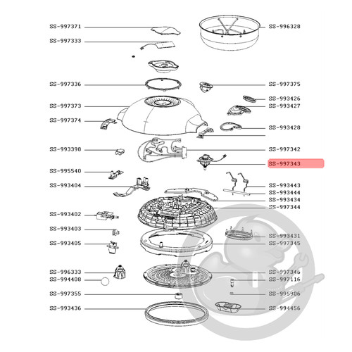 Sonde couvercle robot - , cookeo