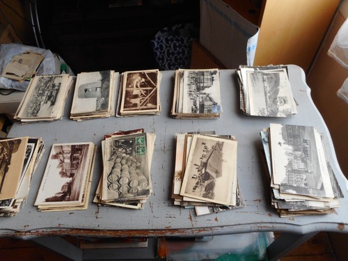 Lot 400 cartes postales - ,