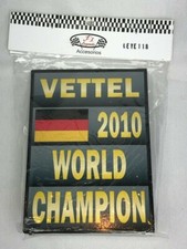 Vettel Fosse Board 2010 Champion Redbull Renault RB6 1/18 Miniature F1 Voiture