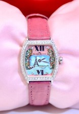 Montre Femme Van Der Bauwede Legend Argent 800 Avec Lunette En Diamants