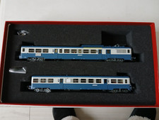 BOUTTUEN / s Rame Z 7124 SNCF  bleue 2 caisses tout laiton