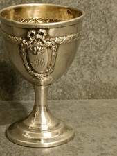 Coquetier en Argent Minerve