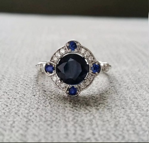 Bague mariage halo argent - bague, de