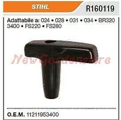 Poignée démarrage stihl - démarrage,