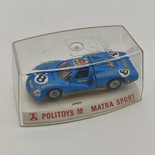 MATRA SPORT 630 POLITOYS M 595 1/43 MODÈLE DE VOITURE