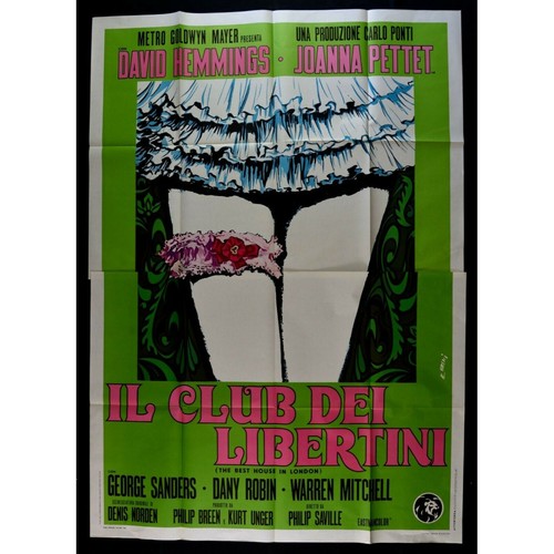 Affiche club des libertins - le,