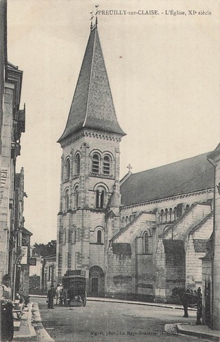 Preuilly sur claise eglise - 37,