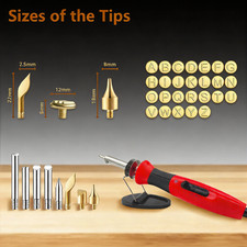 Kit Stylo Pyrographie avec 26