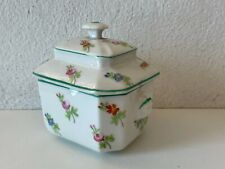 Ancien sucrier porcelaine de Paris boite bonbonnière Old sugar bowl  XIX ème 48