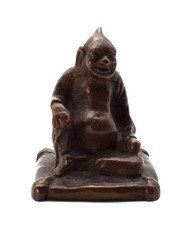 Bronze vitrine okimono - bronze,