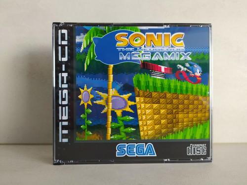 Sonic megamix sega mega - cd, pal