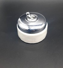 Ancien interrupteur porcelaine