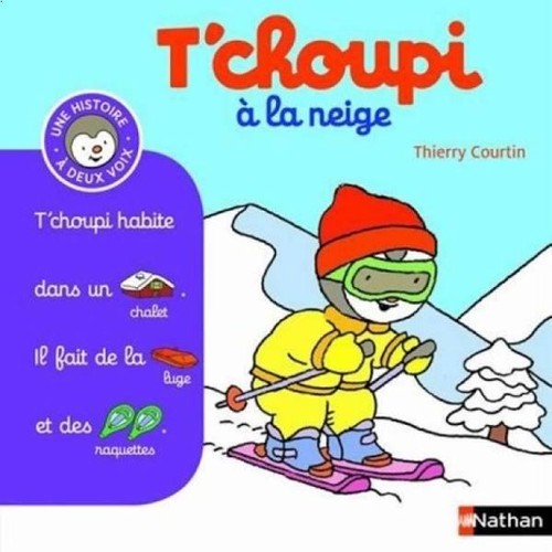 Livre choupi neige - livre, t'choupi