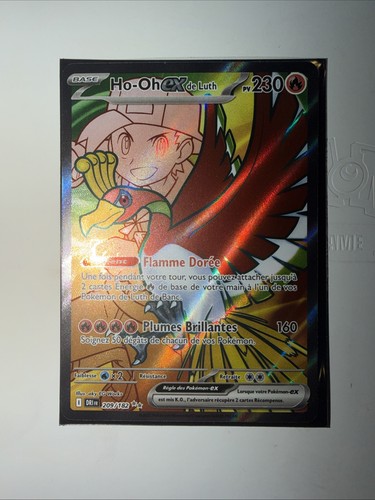 Carte pokemon de luth - ho-oh,