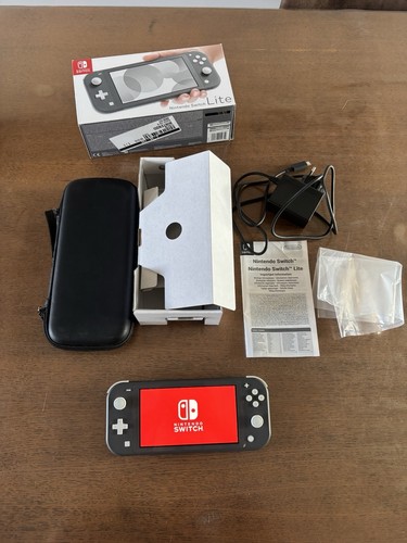 Nintendo switch lite grise - nintendo,