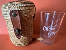 CHÂTEL-GUYON VERRE DE CURISTE EN VERRE , STATION ET CURE THERMALE 150ml