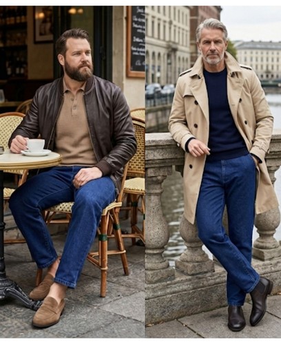 Pantalon jean confort - jean,