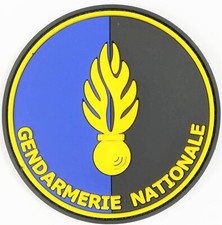 Rondache PVC gendarmerie