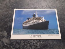 PAQUEBOT FRANCE NORWAY BLUE LADY - Carte postale Escale LE HAVRE (76)