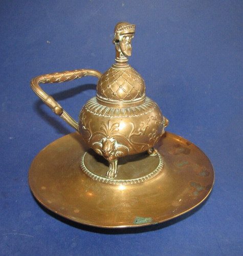 Encrier bronze barbedienne - encrier,