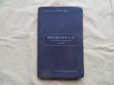 Ets WAUQUIER à Lille - pompes / compresseurs - catalogue 1914