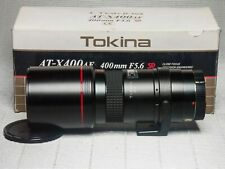 Tokina AT-X 400AF F5.6 SD. Parfait état , pour monture NIKON