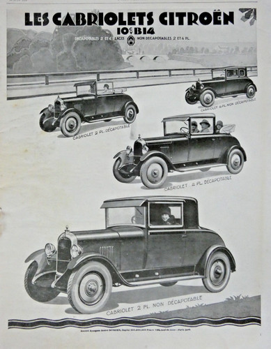 Publicité presse 1928 - de,