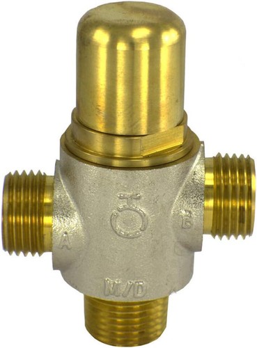 Brass thermostatic diverting - brass,