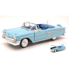 CHEVROLET IMPALA 1958 LIGHT BLUE 1:24 Motormax Auto Stradali Nouveau modèle