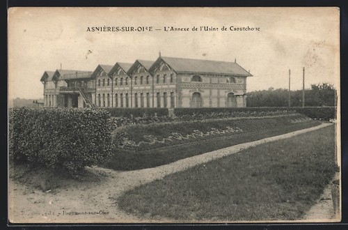 Cpa asnières sur - cpa, asnières-sur-oise