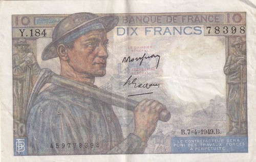 Billet banque banknote - de,