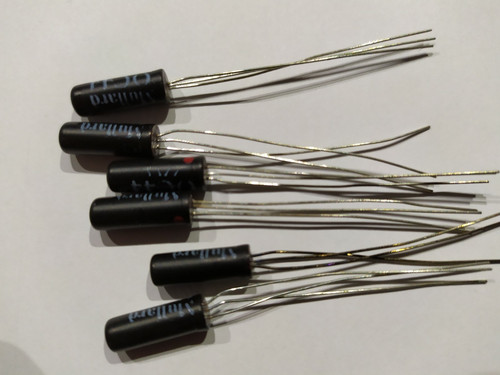 Mullard oc44 black germanium - mullard,