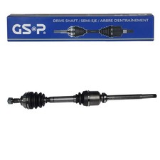 GSP Arbre 881mm Essieu avant