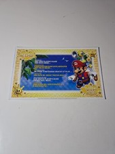 Point VIP " Super Mario Sunshine " Pour Nintendo Gamecube