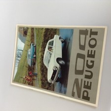 Brochure Peugeot 204 marché