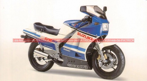Suzuki 500 1985 fiche - rg,