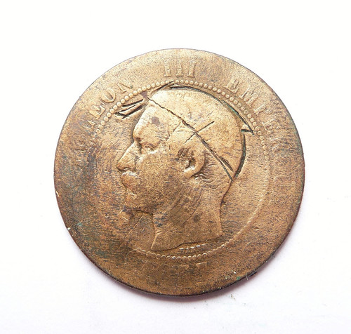 Napoleon iii centimes - iii, 10