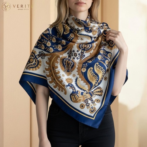 Rare vintage foulard soie - vintage,
