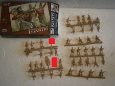 MAQUETTE FIGURINE NAPOLEON BRITISH INFANTRY HAT 7009 - 1/72 (Manque 2 pièces)