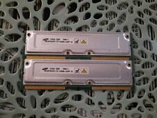 Lot 2 Samsung MR16R1624DF0-CT9 1066-32P 128 MB RDRAM RIMM RAM Registered Memory