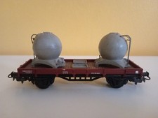 Electrotren, Échelle HO, Wagon plat avec 2 cuves.