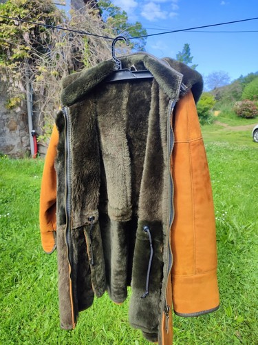 Manteau parka agneau - parka, laine
